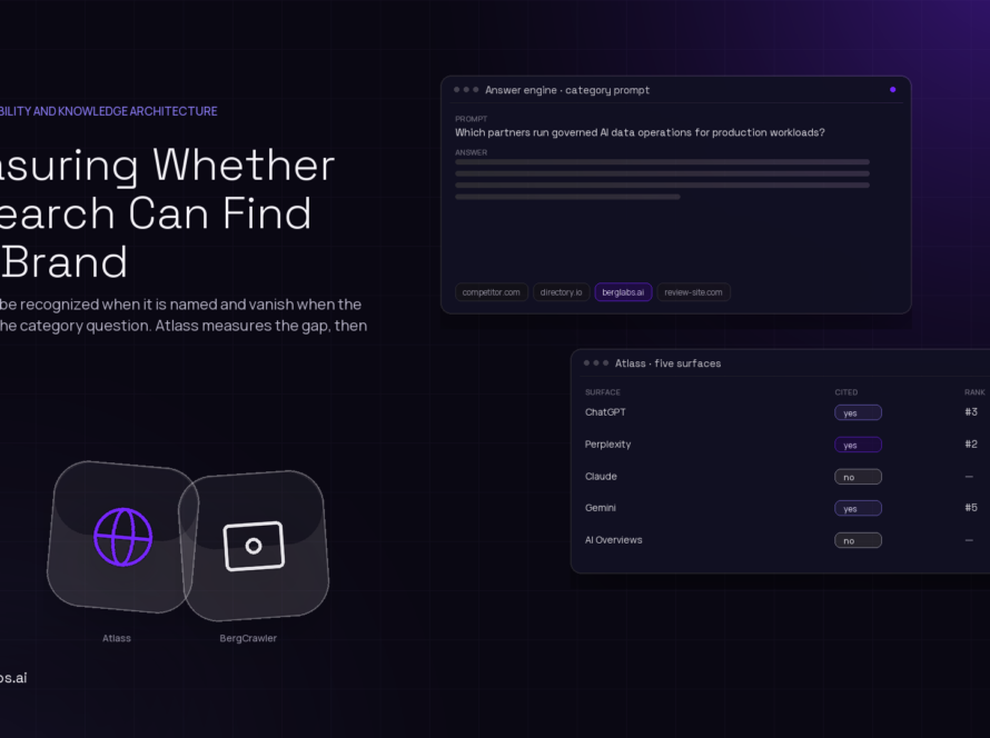 Measuring whether AI search can find the brand